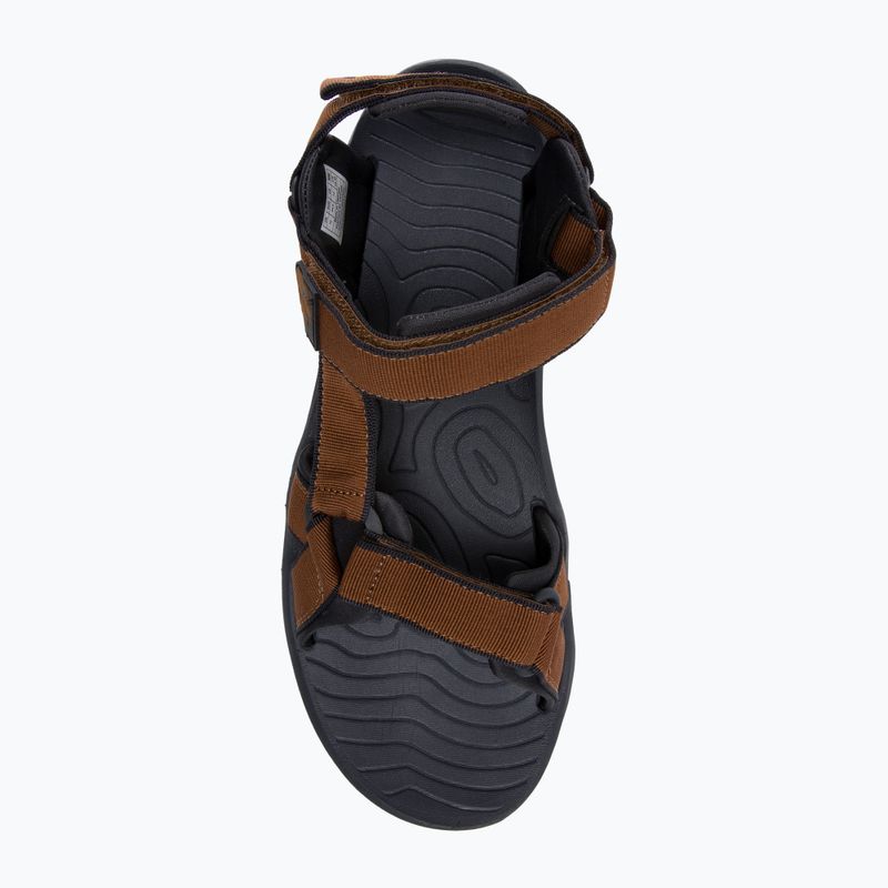 Jack Wolfskin Lakewood Ride marrone/nero, sandali da trekking da uomo 6