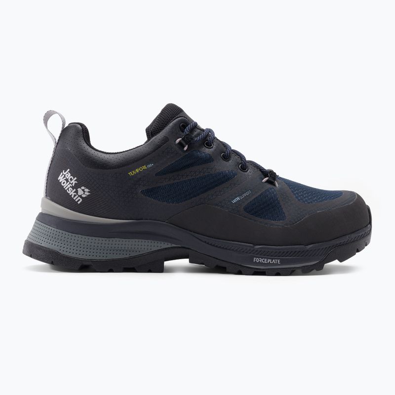 Jack Wolfskin Uomo Force Striker Texapore Low stivali da trekking blu scuro/phantom 2