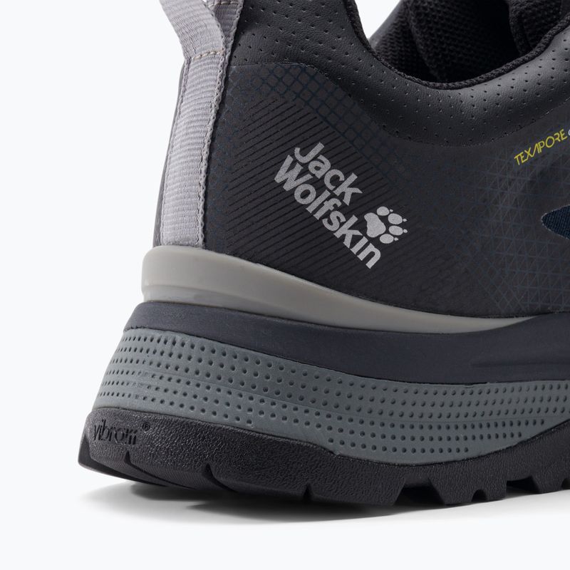 Jack Wolfskin Uomo Force Striker Texapore Low stivali da trekking blu scuro/phantom 7