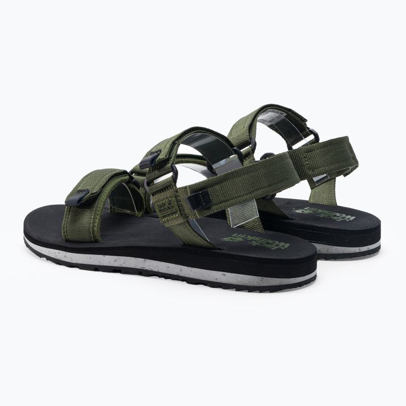 Sandali da trekking Jack Wolfskin Outfresh da uomo, color cachi/nero 4
