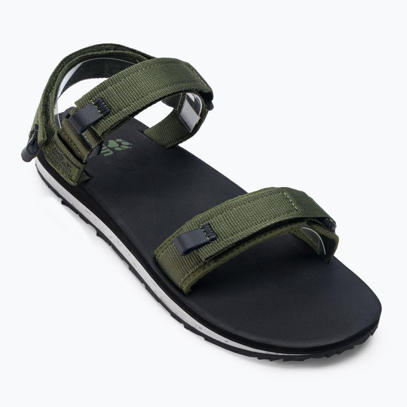 Sandali da trekking Jack Wolfskin Outfresh da uomo, color cachi/nero 7