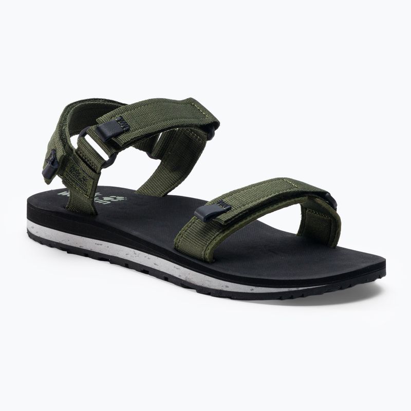 Sandali da trekking Jack Wolfskin Outfresh da uomo, color cachi/nero 9