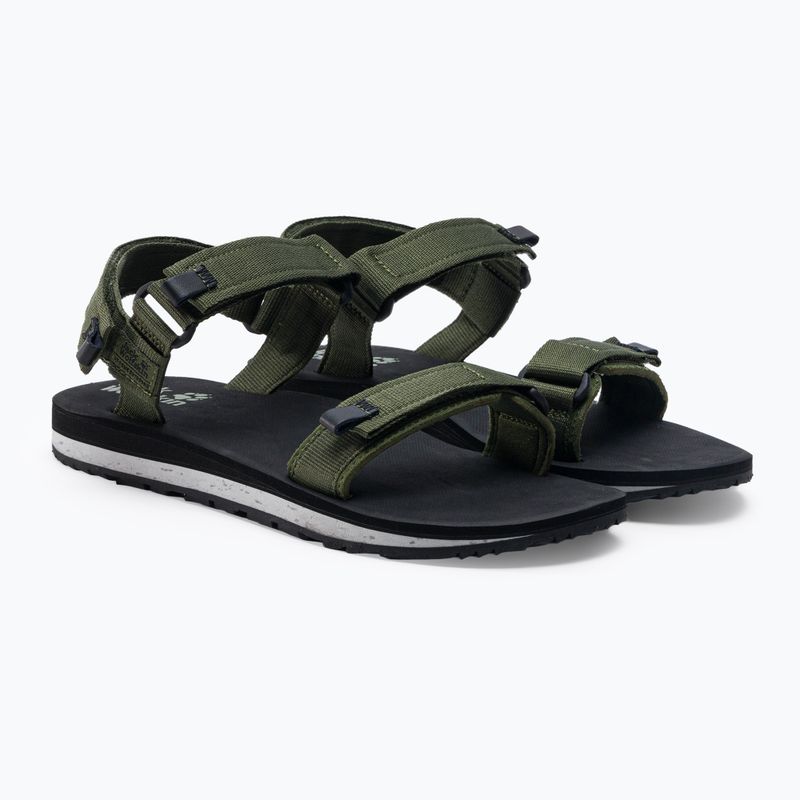 Sandali da trekking Jack Wolfskin Outfresh da uomo, color cachi/nero 10