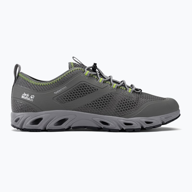 Jack Wolfskin scarpe da trekking da uomo Breezer Vent Low grigio/calce 2
