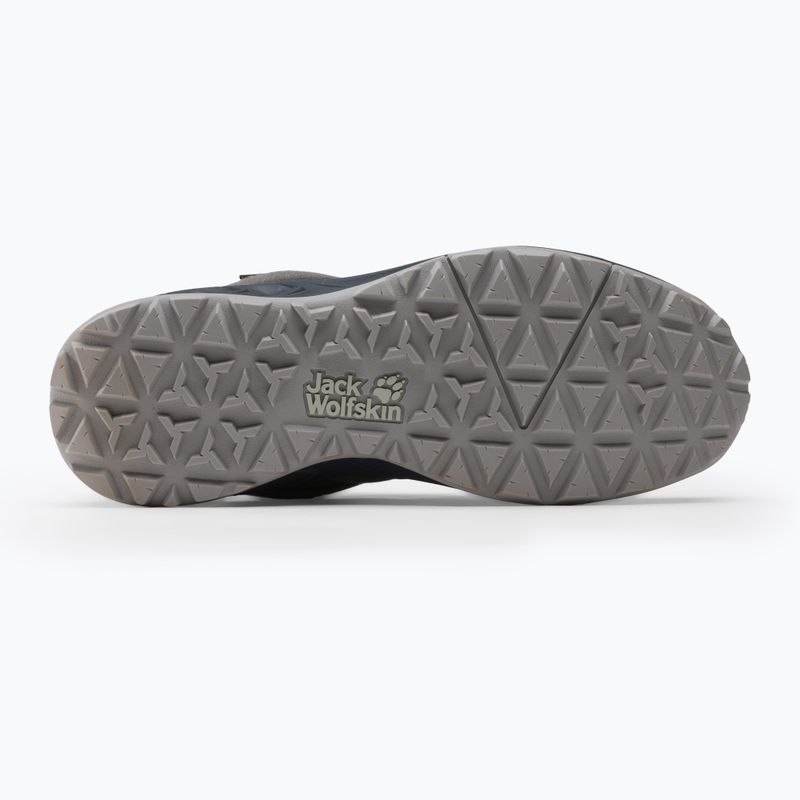 Stivali da trekking Jack Wolfskin da donna Woodland 2 Texapore grigio/azzurro 5