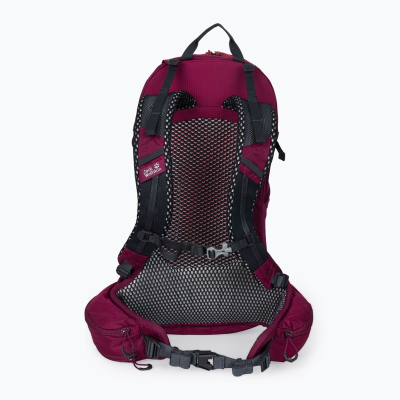 Jack Wolfskin Crosstrail ST 22 l zaino da trekking beaujolais 3