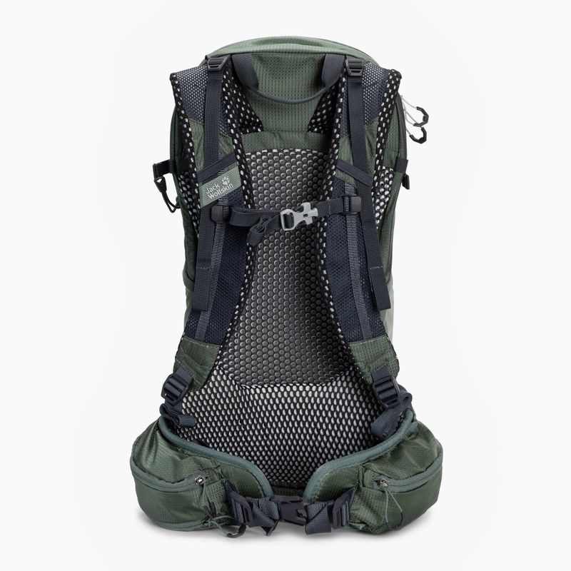 Zaino da trekking Jack Wolfskin Crosstrail ST 22 l hedge green 2