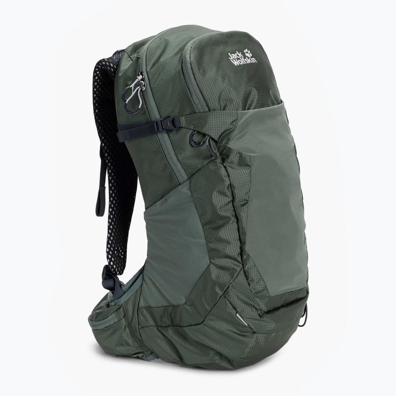 Zaino da trekking Jack Wolfskin Crosstrail ST 22 l hedge green 3