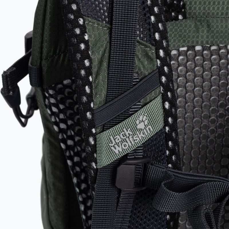 Zaino da trekking Jack Wolfskin Crosstrail ST 22 l hedge green 6