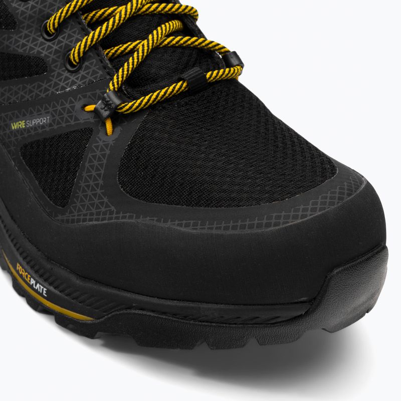Jack Wolfskin Uomo Force Striker Texapore Low stivali da trekking nero/giallo bordeaux xt 7