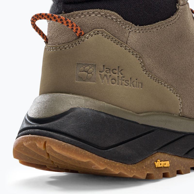 Scarponi da trekking Jack Wolfskin Terraventure Urban Mid da uomo in argilla/phantom 8