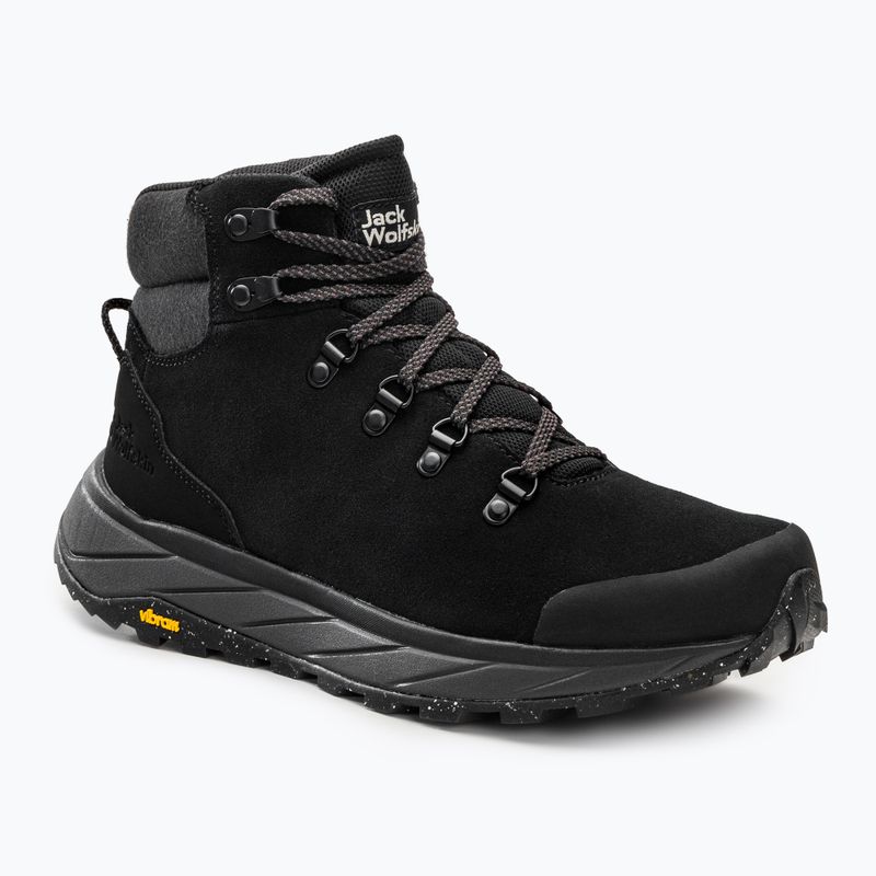 Jack Wolfskin stivali da trekking da uomo Terraventure Urban Mid nero