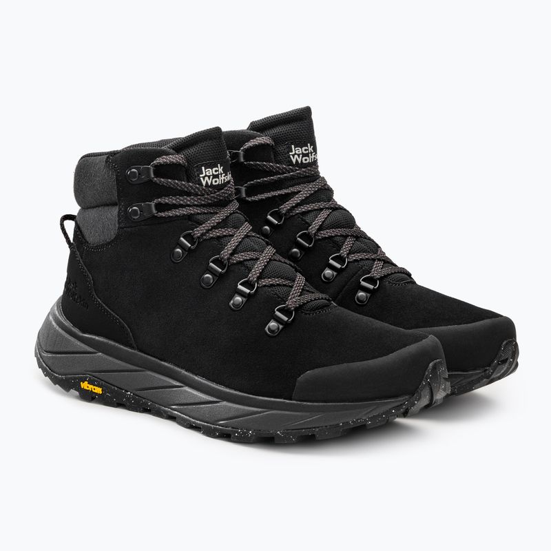 Jack Wolfskin stivali da trekking da uomo Terraventure Urban Mid nero 4