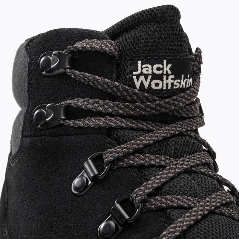 Jack Wolfskin stivali da trekking da uomo Terraventure Urban Mid nero 9