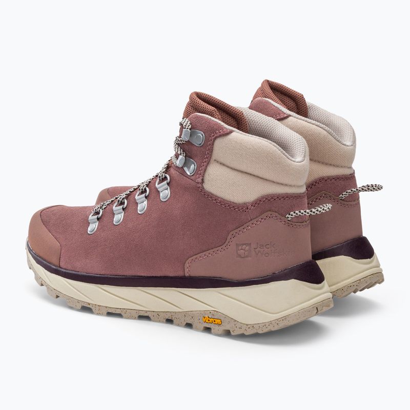 Jack Wolfskin stivali da trekking da donna Terraventure Urban Mid rosa/bianco 3