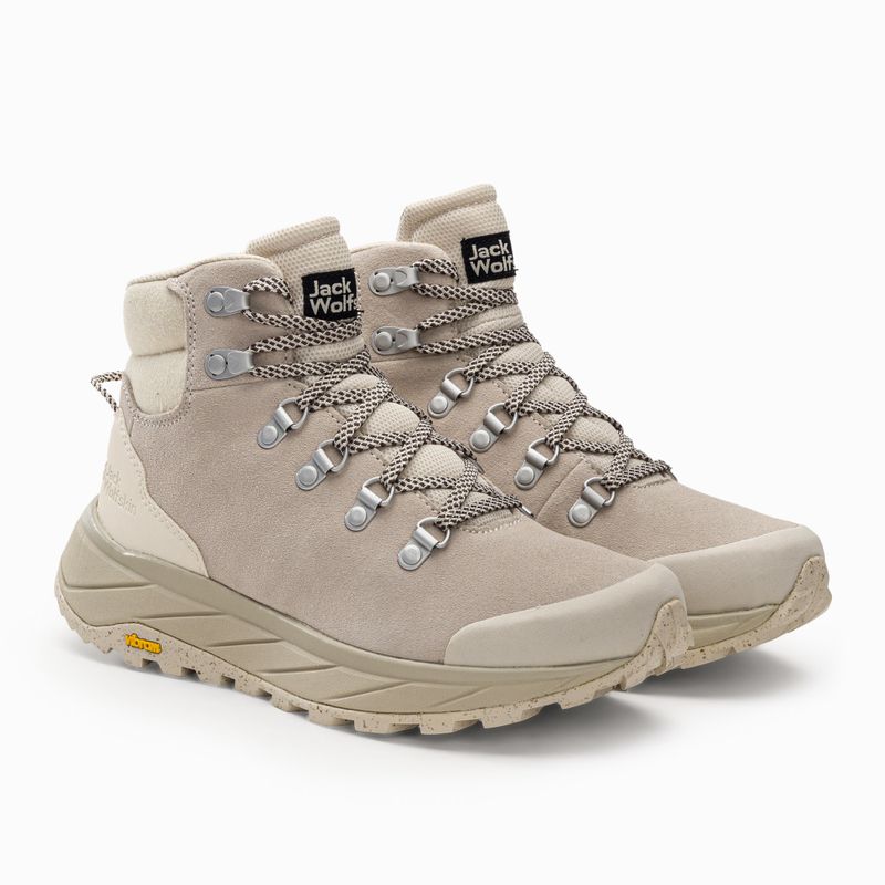 Jack Wolfskin stivali da trekking da donna Terraventure Urban Mid beige/beige 4