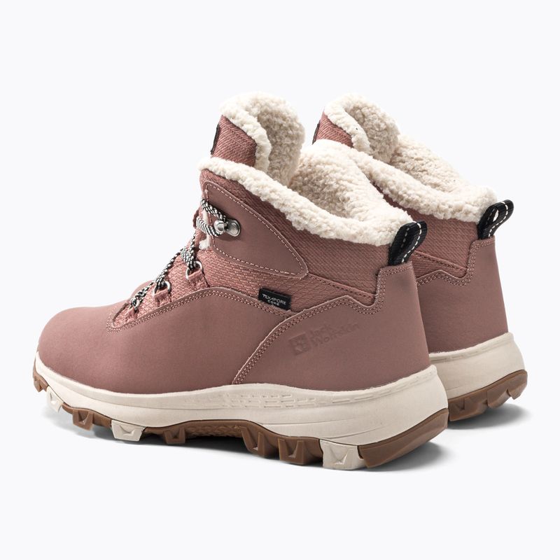 Jack Wolfskin stivali da trekking da donna Everquest Texapore Mid rosa/bianco 3