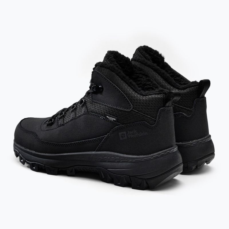 Jack Wolfskin stivali da trekking da uomo Everquest Texapore Mid nero 3