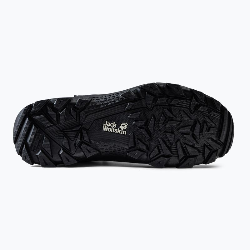 Jack Wolfskin stivali da trekking da uomo Everquest Texapore Mid nero 4