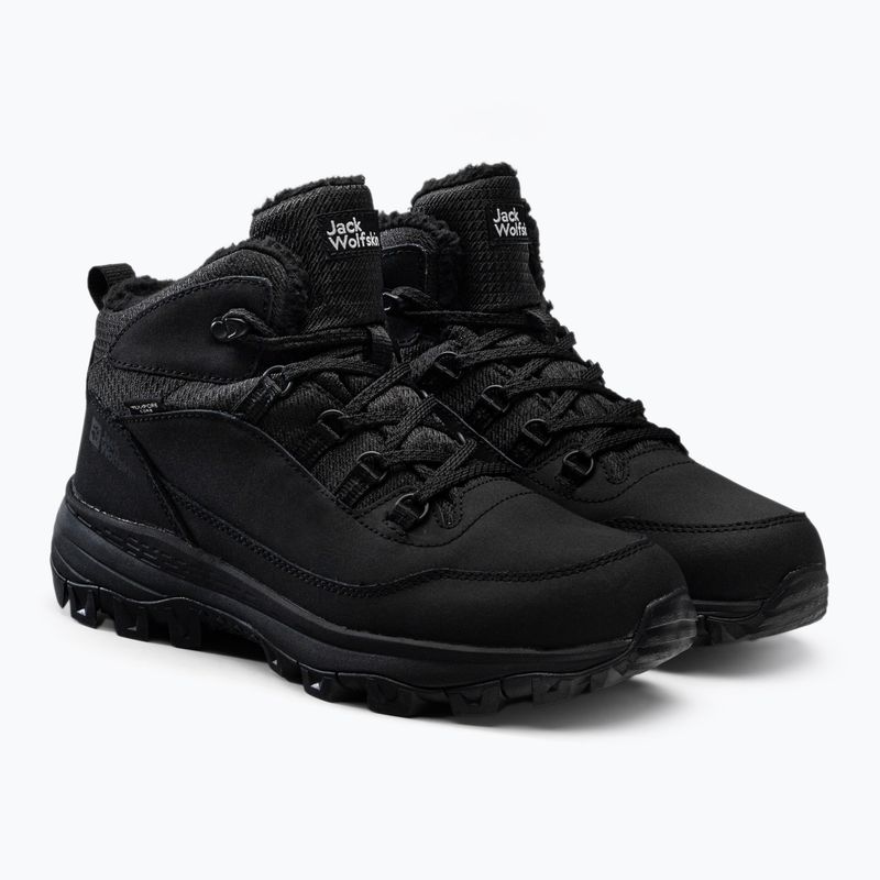 Jack Wolfskin stivali da trekking da uomo Everquest Texapore Mid nero 5