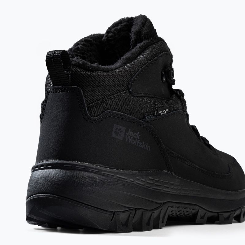 Jack Wolfskin stivali da trekking da uomo Everquest Texapore Mid nero 8