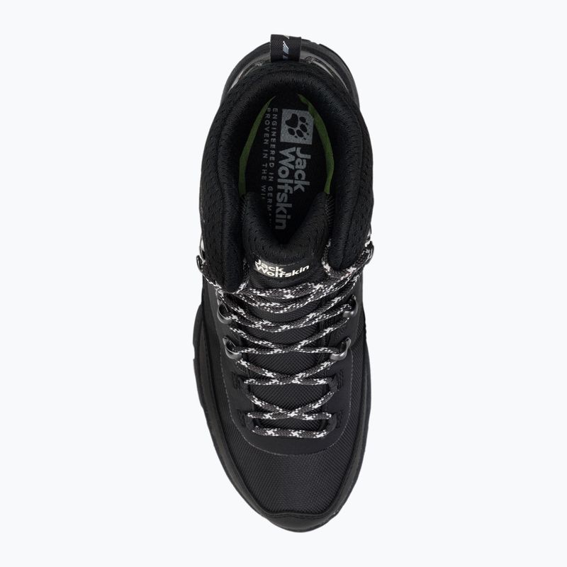 Stivali da trekking Jack Wolfskin da uomo Rebellion Guide Texapore Mid nero 6