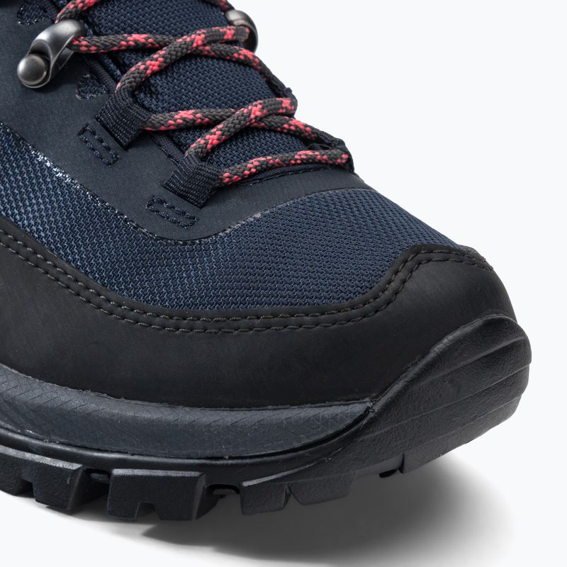 Stivali da trekking Jack Wolfskin da donna Rebellion Guide Texapore Mid blu/corallo 7