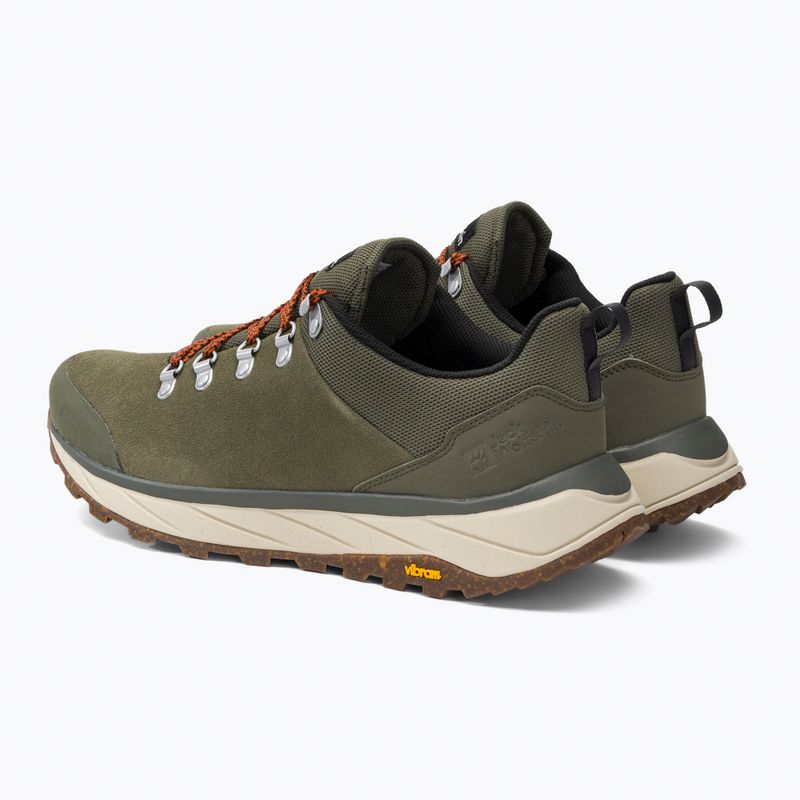 Jack Wolfskin scarpe da trekking da uomo Terraventure Urban Low khaki/arancione 3