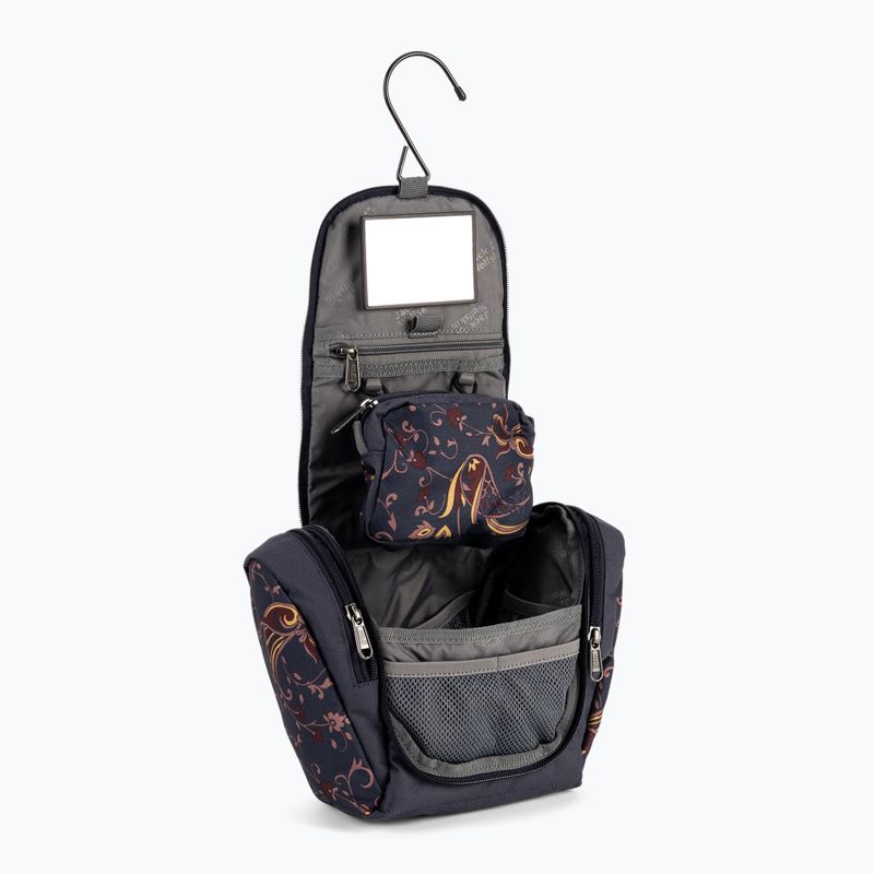 Jack Wolfskin Caddie, borsa da trekking in grafite all over 4