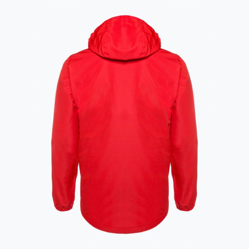 Jack Wolfskin Stormy Point 2L giacca antipioggia da uomo rosso adrenalina 5