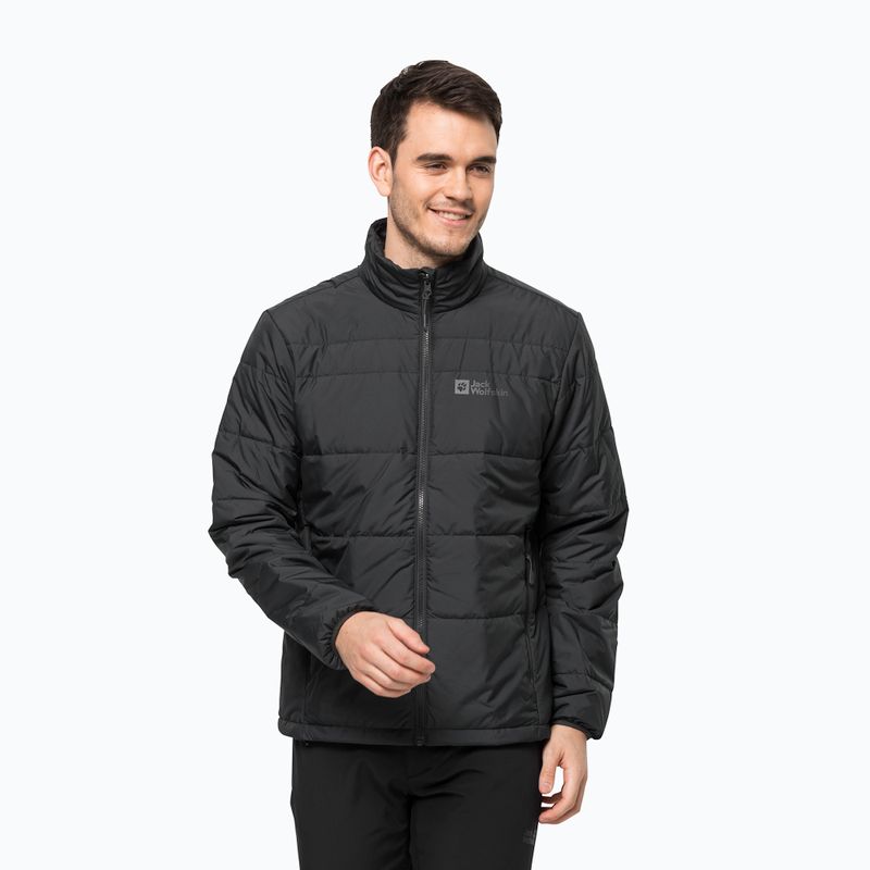 Jack Wolfskin Jasper giacca da pioggia da uomo rosso adrenalina 3