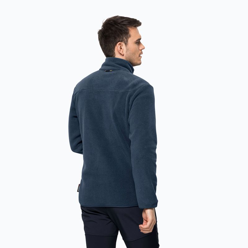 Jack Wolfskin giacca 3 in 1 da uomo Taubenberg blu corallo 4