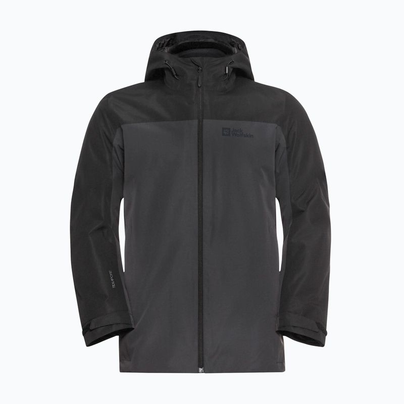 Giacca Jack Wolfskin 3in1 da uomo Taubenberg 3In1 phantom 5