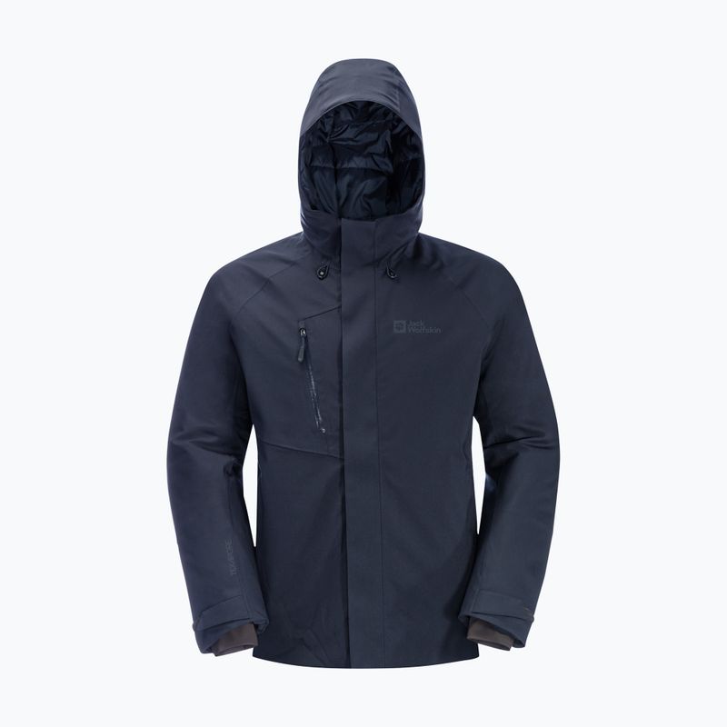 Jack Wolfskin giacca invernale da uomo Troposphere Ins blu notte 6