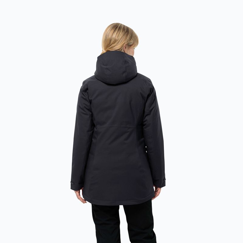 Jack Wolfskin giacca invernale da donna Stirnberg Ins nero 2