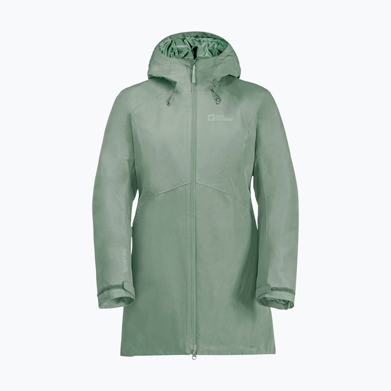 Jack Wolfskin giacca invernale da donna Heidelstein Ins hedge verde 9