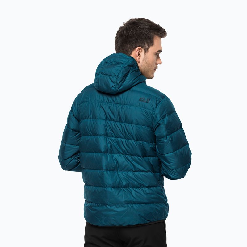 Piumino Jack Wolfskin da uomo Helium blu corallo 2