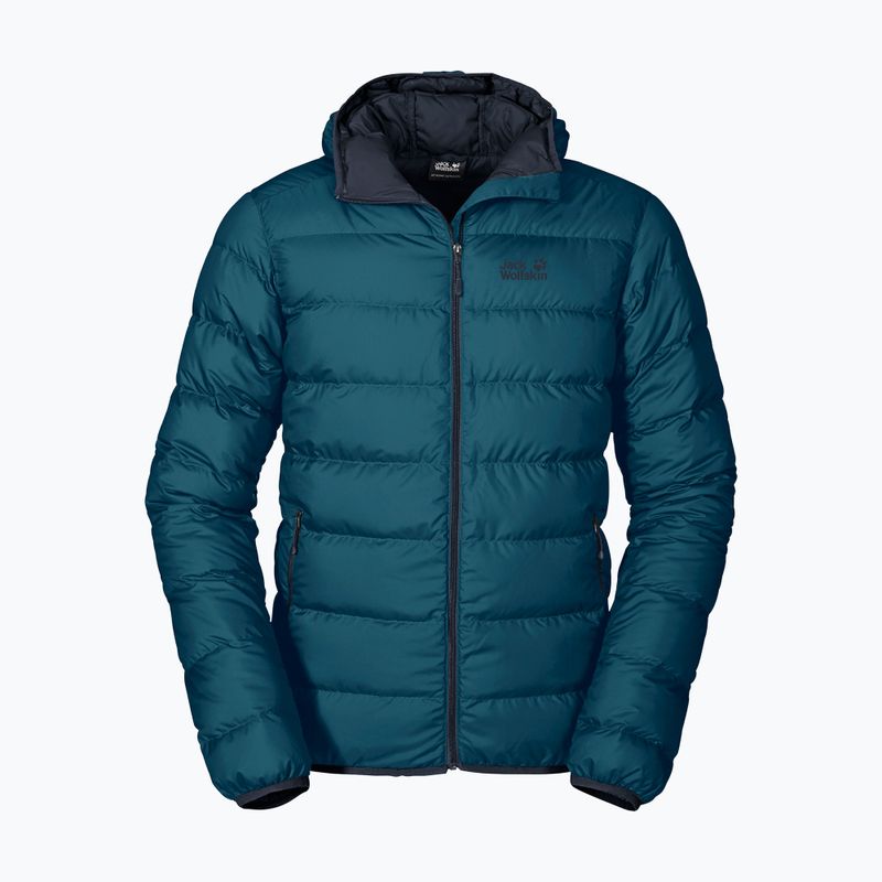 Piumino Jack Wolfskin da uomo Helium blu corallo 6