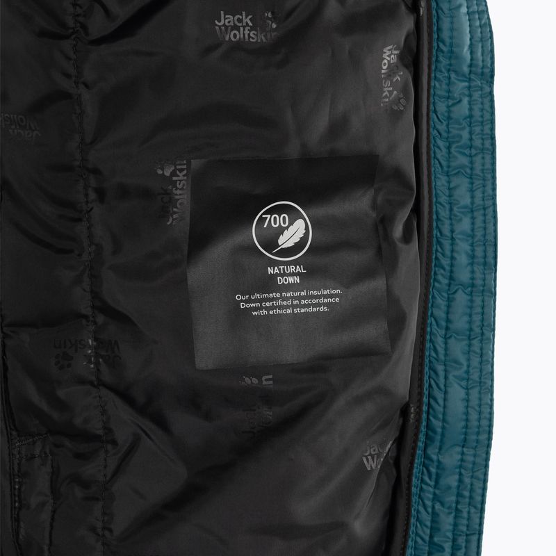 Jack Wolfskin piumino da uomo Dna Tundra Down Hoody blu corallo 6