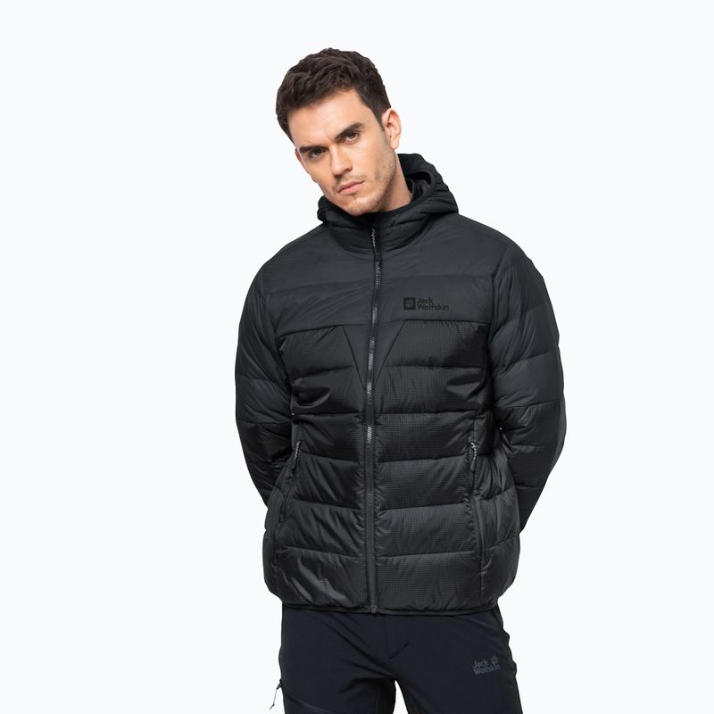 Piumino Jack Wolfskin da uomo Dna Tundra Down Hoody phantom