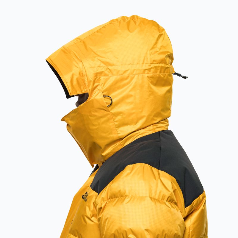 Piumino Jack Wolfskin Serie 1995 Cook da uomo, giallo intenso xt 3