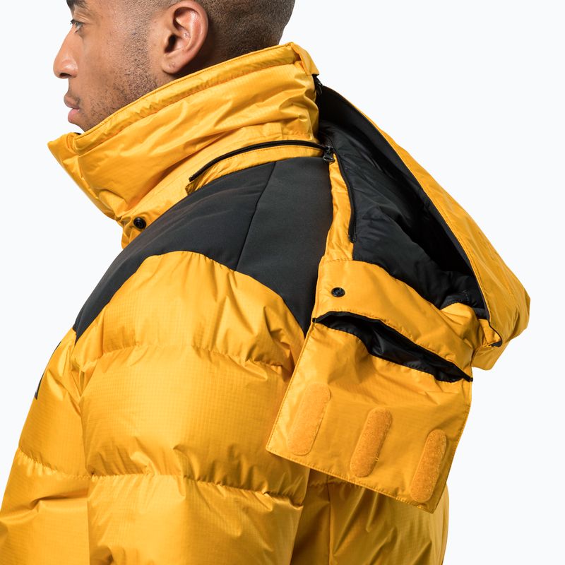 Piumino Jack Wolfskin Serie 1995 Cook da uomo, giallo intenso xt 4