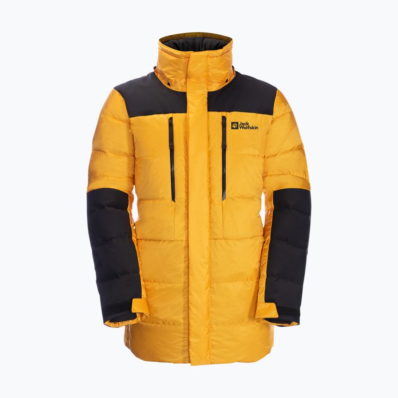 Piumino Jack Wolfskin Serie 1995 Cook da uomo, giallo intenso xt 8
