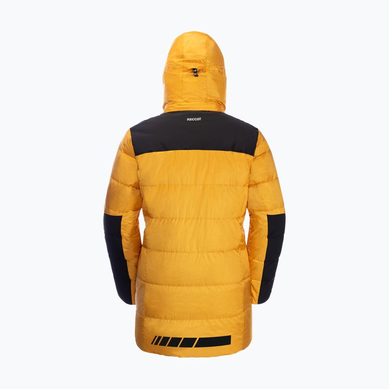 Piumino Jack Wolfskin Serie 1995 Cook da uomo, giallo intenso xt 9