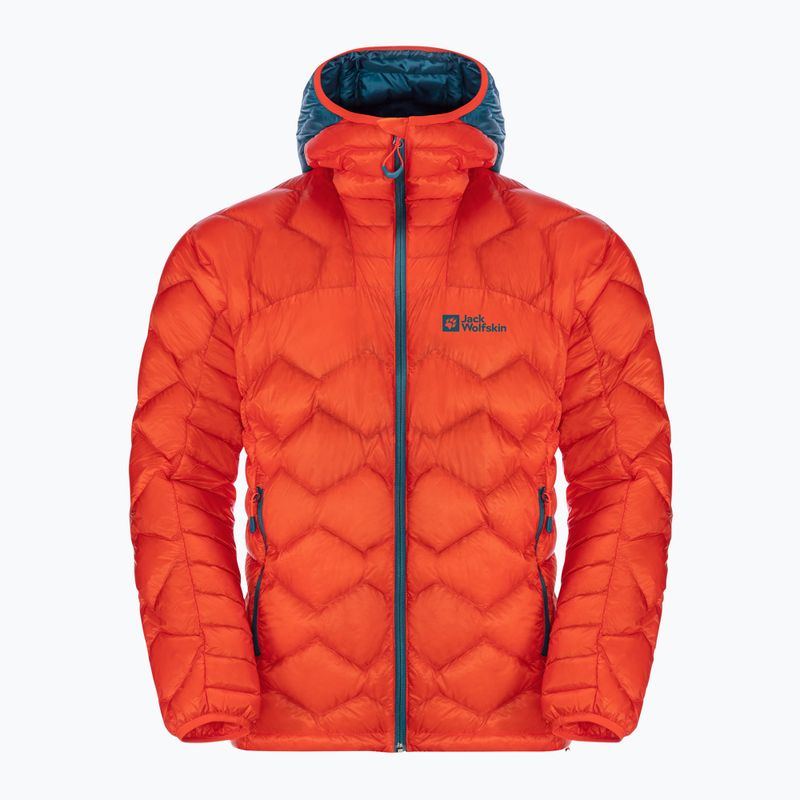 Giacca da sci Jack Wolfskin Alpspitze Down Hoody da uomo in rovo selvatico 7