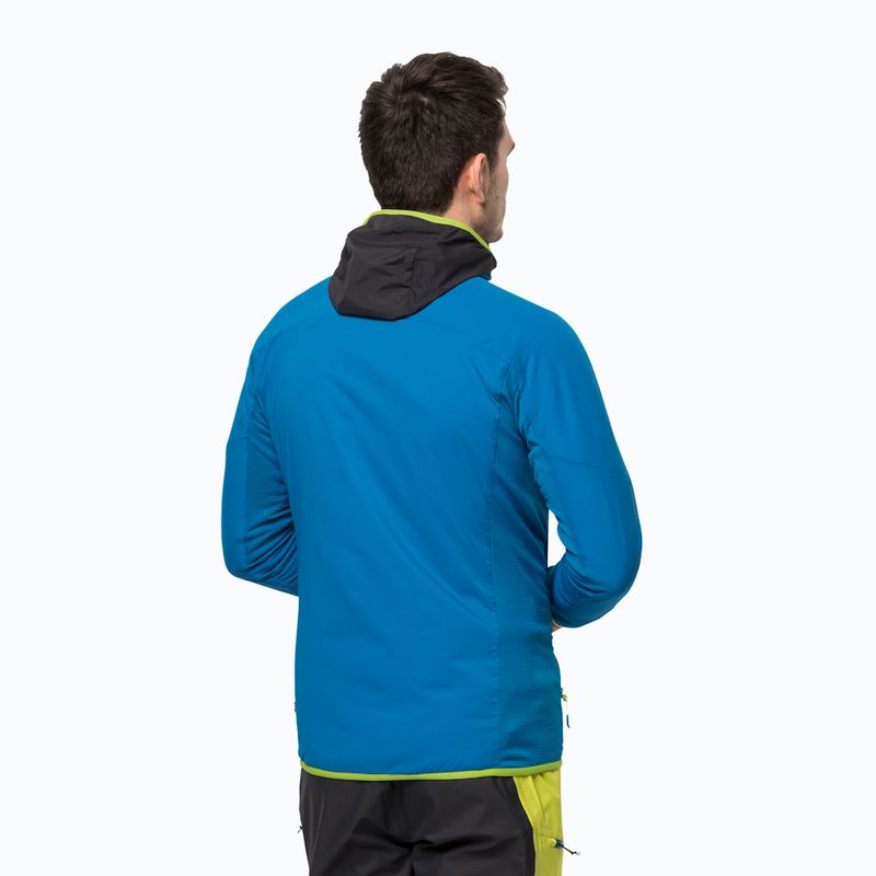 Jack Wolfskin giacca da uomo Alpspitze Ins Hoody blu pacifico 2