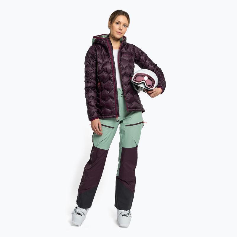Piumino Jack Wolfskin da donna Alpspitze Down Hoody grapevine 2