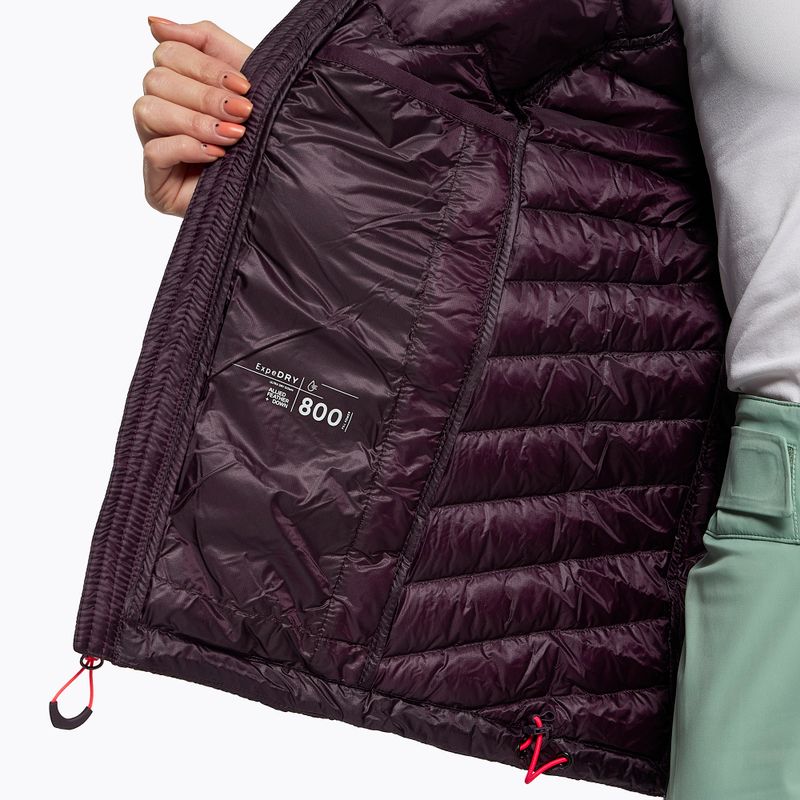 Piumino Jack Wolfskin da donna Alpspitze Down Hoody grapevine 7