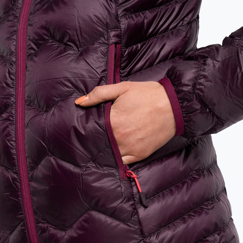 Piumino Jack Wolfskin da donna Alpspitze Down Hoody grapevine 8