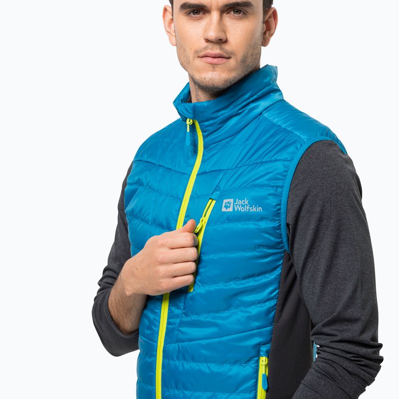 Jack Wolfskin Routeburn Pro Ins blu pacifico giacca senza maniche da trekking da uomo 2